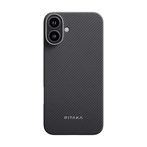 Чехол Pitaka Ultra-Slim Case для iPhone 16, Черный (KI1601A)