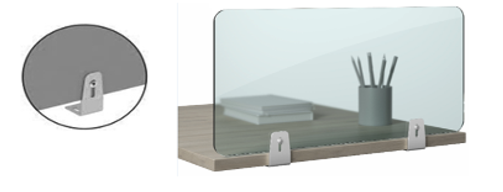 Экран боковой из оргстекла высота 300