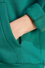 Кофта adidas House of Tiro Fleece - зеленый