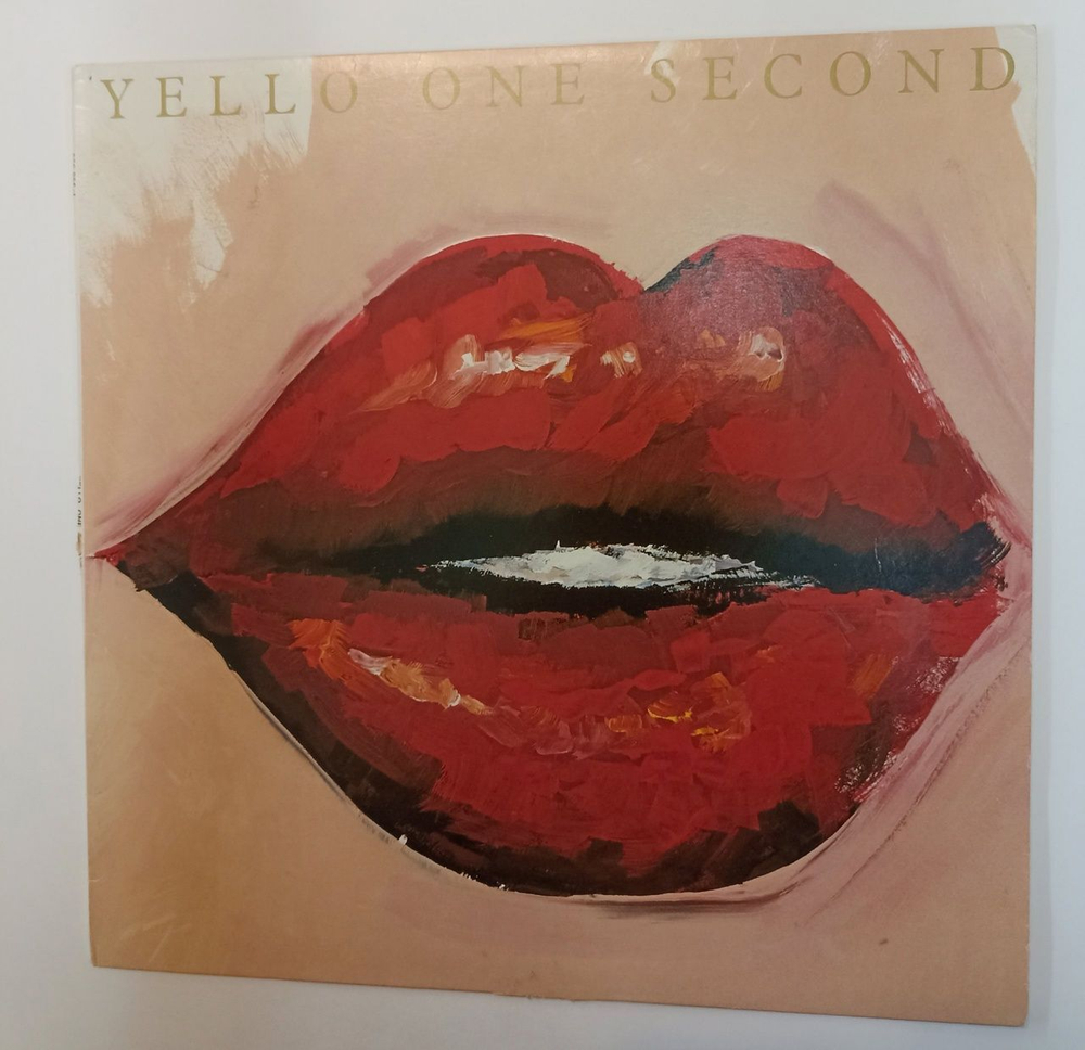 Винтажная виниловая пластинка LP Yello One Second (Germany 1987)