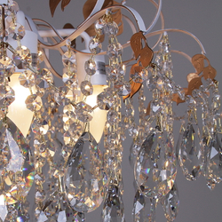 96028-0.3-07 WH+GOLD PN светильник потолочный