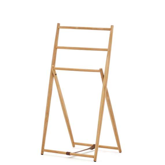 Вешалка для полотенец Kenta из массива тикового дерева 50x95 см