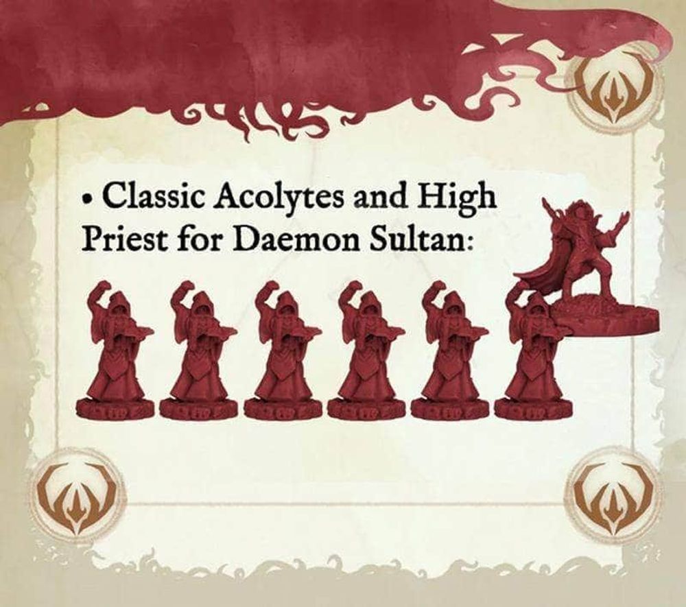 [Предзаказ] Classic Acolytes and High Priest for Daemon Sultan