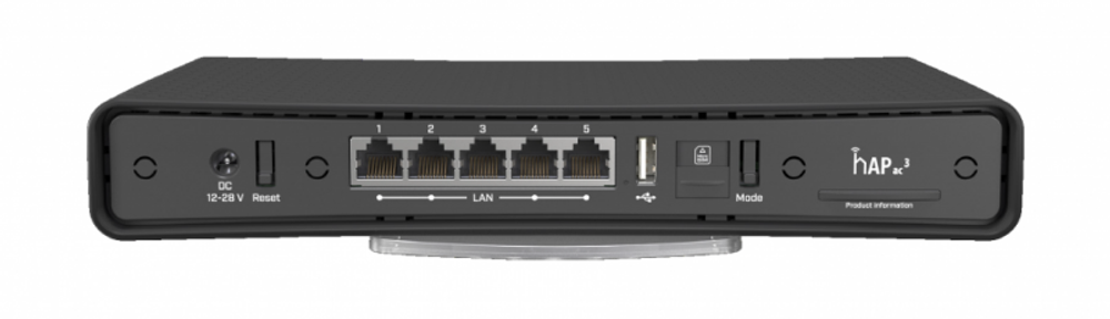 Маршрутизатор MikroTik hAP ac³ LTE6 kit RBD53GR-5HacD2HnD&R11e-LTE6