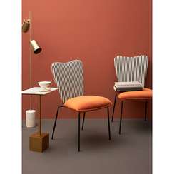 Стул Pompadour, велюр, терракотовый