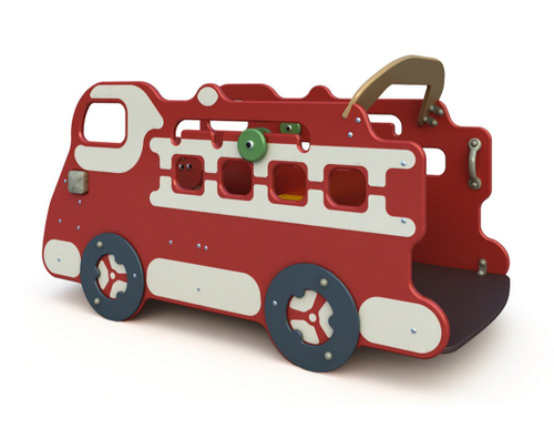 Детский игровой комплекс Машинка Пожарная МФ-1.4.5