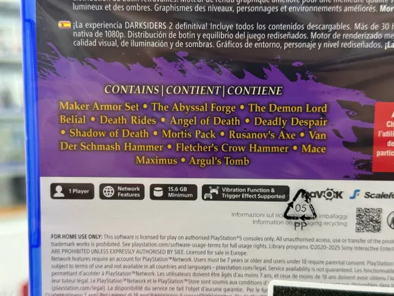 PS5 Darksiders 2 Deathinitive Edition (Полностью на русском языке) PPSA-23806