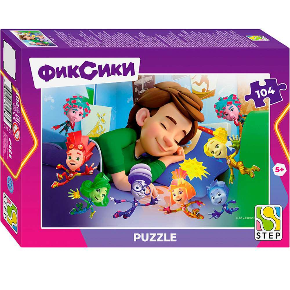 Пазл 104 Фиксики. Новый сезон 82266 Степ /36/