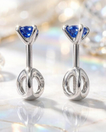 Ювелирные серьги из серебра 925 пробы