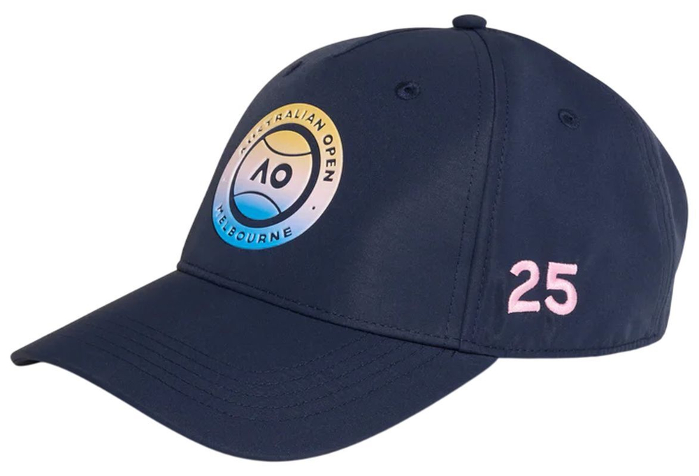 Теннисная кепка Australian Open AO Round Logo - небесный