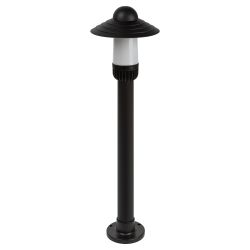 Садово-парковый светильник ЭРА «Поллар» НТУ 01-60-009 напольный черный IP54 Е27 max60Вт h860мм
