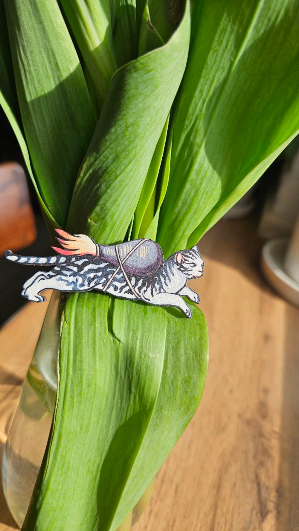 Страдающие броши «Коты» (турбокот, королевский кот, кот с лютней)