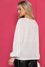 Блуза "Шарм" (молочная) Б8568 LT Collection