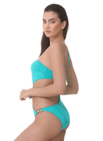 Эффектный купальник-монокини (Размер: B/M) (Цвет: ярко-розовый)