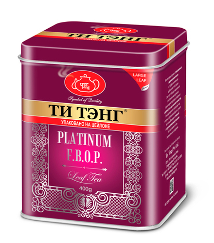 Чай Ти Тэнг Платинум FBOP черный 400 гр ж/б