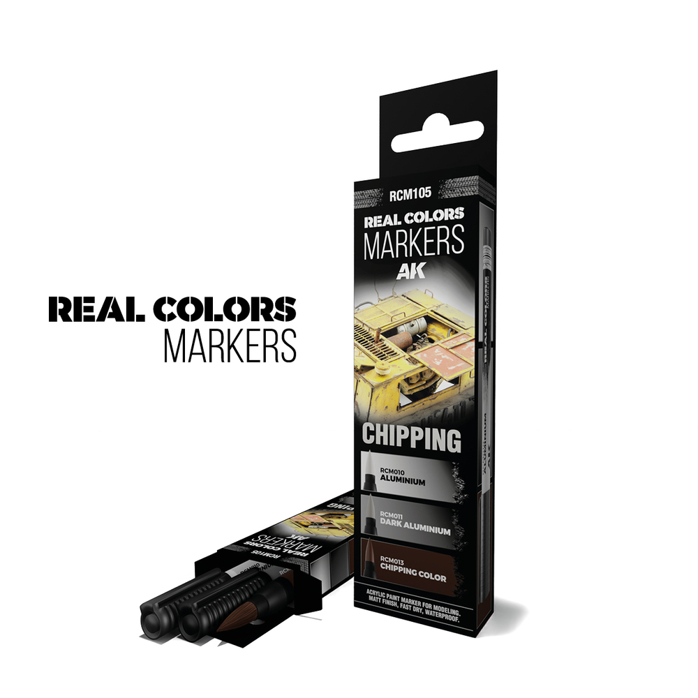 Набор Акриловых маркеров Real Colors Markers set - Chipping
