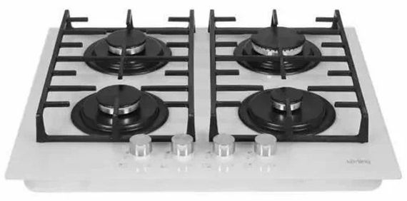 Газовая стеклянная варочная панель Korting HGG 6805 CW