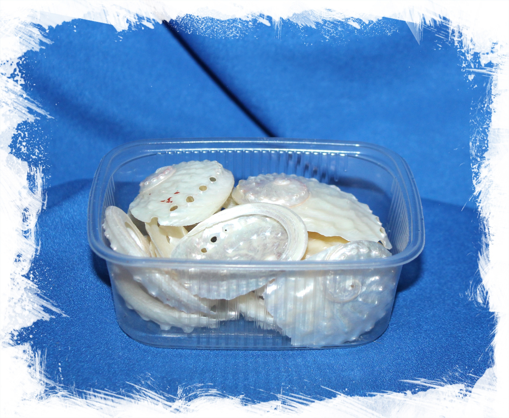 Галиотис Овина Полированные, 3-7см, 100гр, 20шт