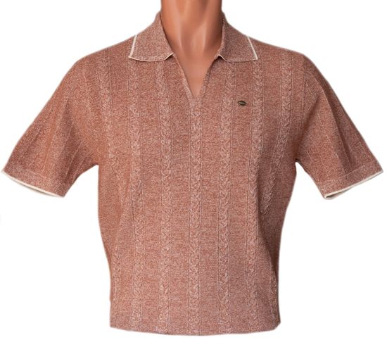 Футболка Поло из хлопка и льна MeleCL (Турция). Р-ры 46-52