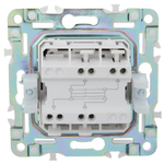 SKANDY Выключатель 1-клавишный перекрестный 10А SK-V03T титан IEK