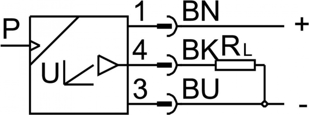 SDE5-V1-NF-Q6-V-M8 Датчик давления
