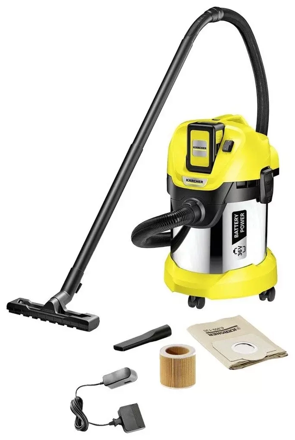 Пылесос KARCHER WD 3 Battery Set (1.629-911.0)