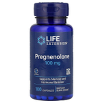 Life Extension, прегненолон, 100 мг, 100 капсул