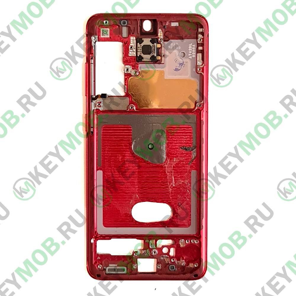 Рамка дисплея для телефона Samsung Galaxy S20 (SM-G980), Красная
