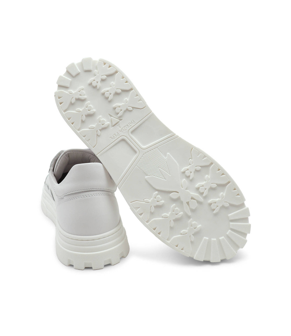 Кожаные кроссовки Patrizia Pepe - белый(2Z0008 L011)