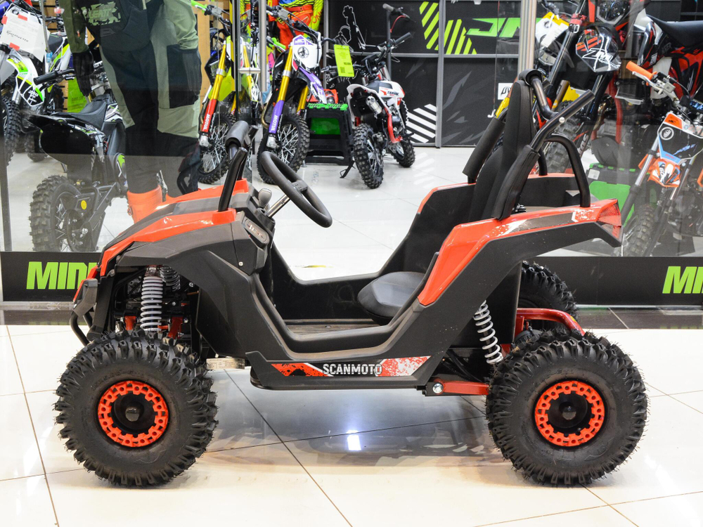 Багги SCANMOTO COBRA красный (электро)
