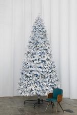 Заснеженная елка «Камчатская» (Литая+пвх) 240 см / 2.4 м