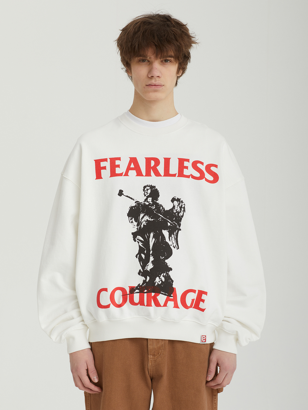 Мужская Толстовка Fearless Cewneck