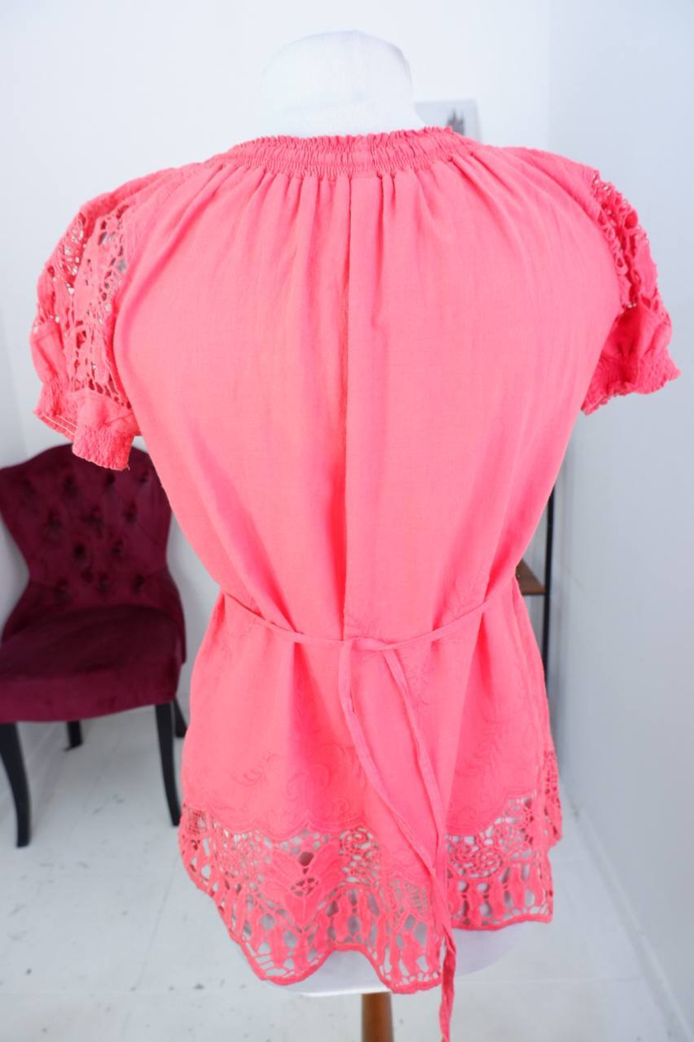 Блузка Solomea Lux однотонная, визуально 46/48 размер