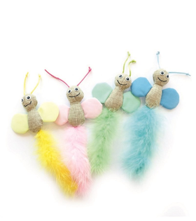 Игрушка для кошек Бабочка, 25*10*2см, цвета в асс., Mpets 20600899