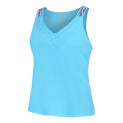 Женская теннисная майка Lucky in Love Entwine Racerback Tank Top Women - Blue