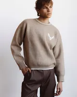 Кофейный свитер 