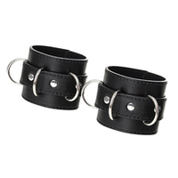 Черные наручники на сцепке ToyFa Anonymo 310103