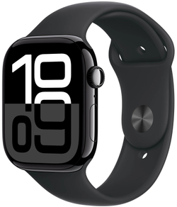 Apple Watch S10 42mm Jet Black / Aluminum Case