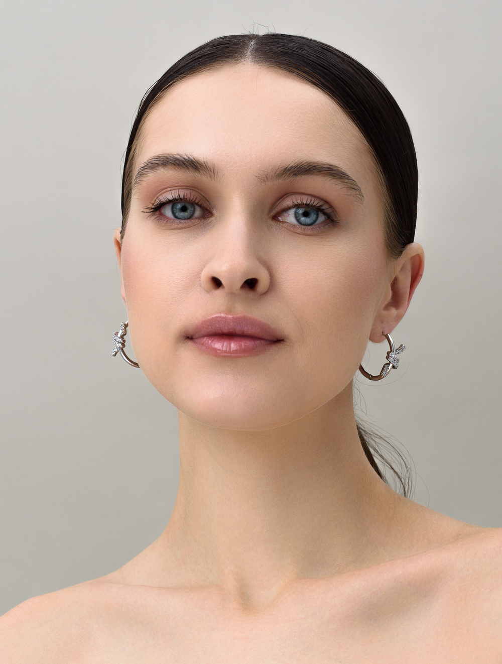 Серьги "Knot" Silver