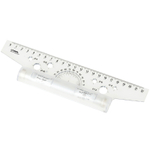 Линейка-рейсшина СТАММ 22 см, пластиковый ролик, европодвес