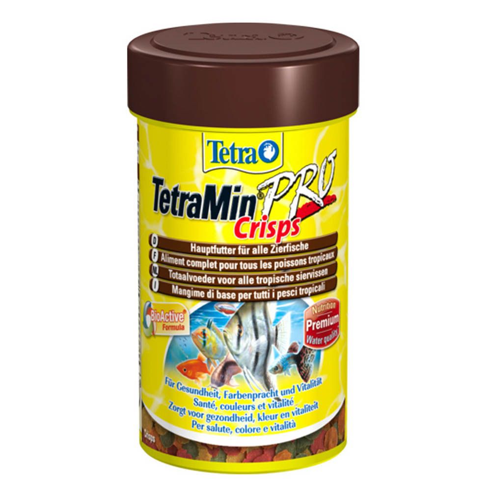 TetraMin Pro Crisps - основной корм для рыб (чипсы)