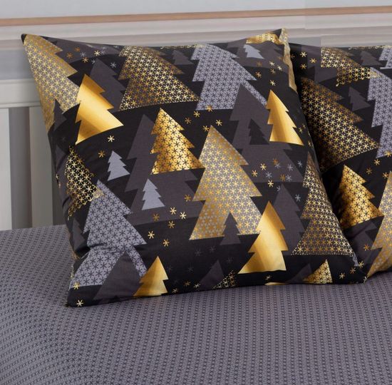 Двуспальный с европростынёй комплект постельного белья Тайлер DE LUXE поплин наволочки 70x70 см