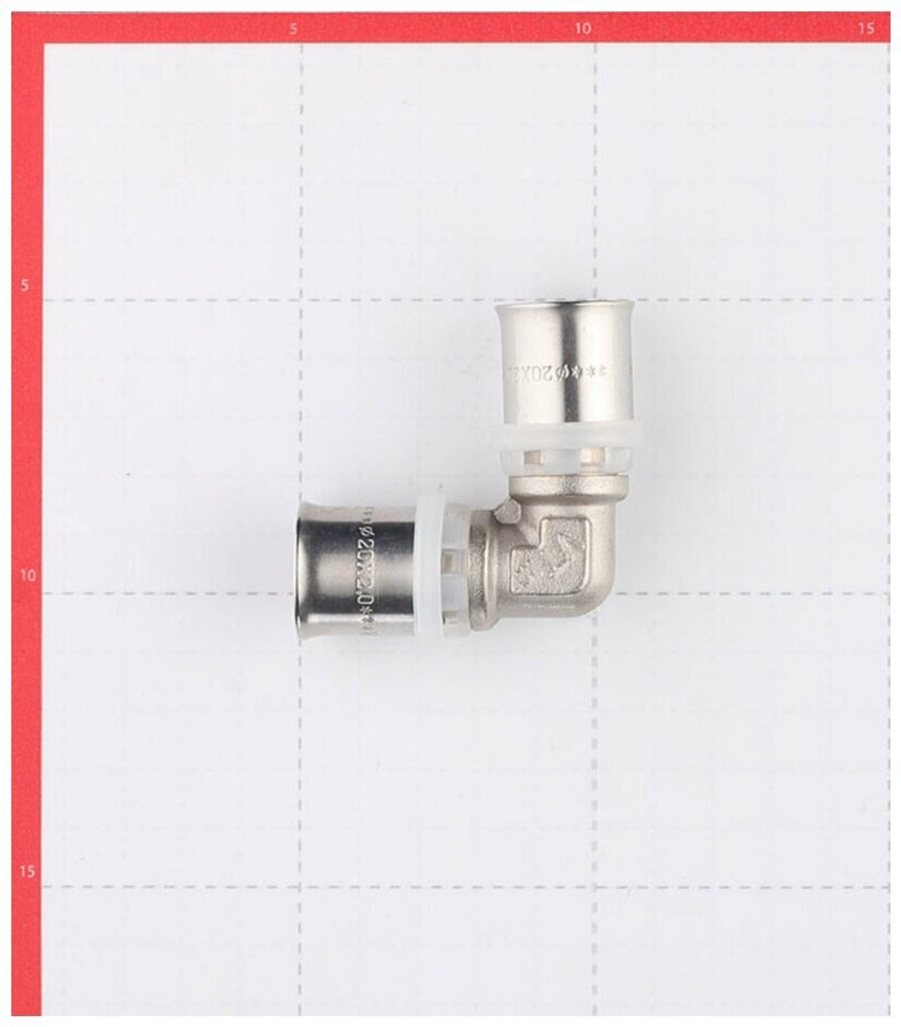 Угольник 90° VALTEC VTm.251.N.002020 20x20 пресс 1 шт.