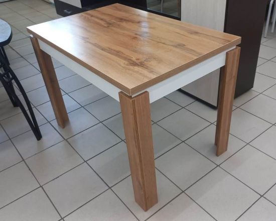 дуб вотан / белый глянец реальное фото