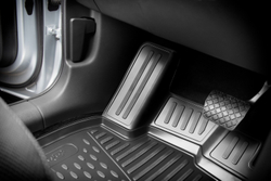 Коврики Optimum, в салон KIA Cee'd (II), 2012-2018, 4 шт. (повышенная износостойкость, полиуретан, чёрные) Format.FORMAT.25.43.210