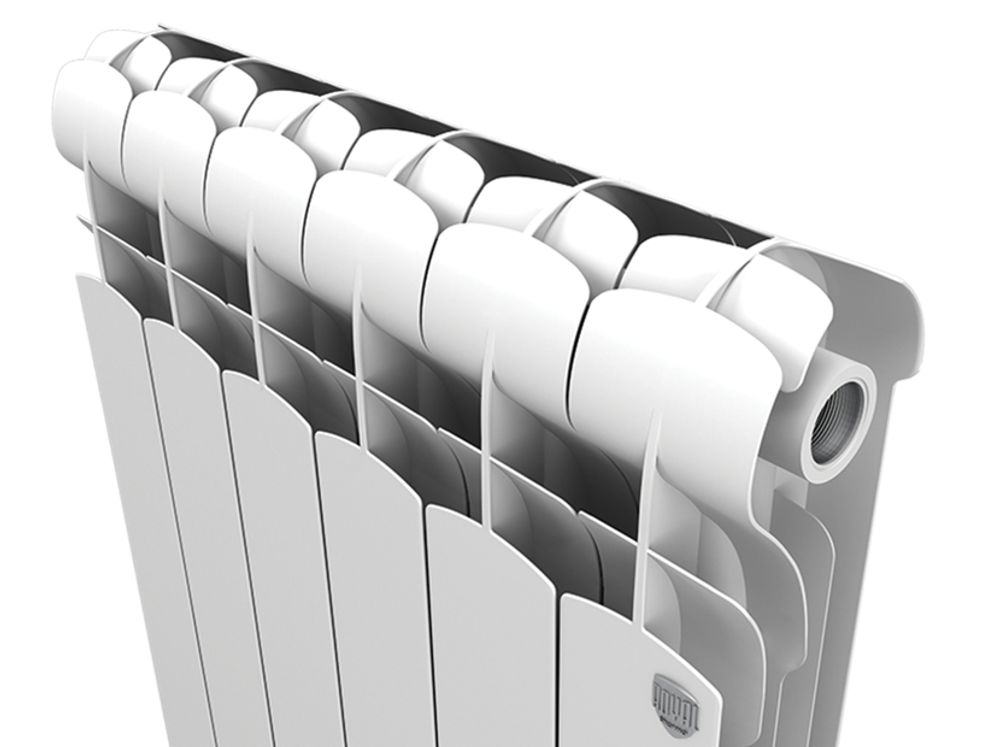 Радиатор алюминиевый Royal Thermo Indigo 500 - 6 секц.