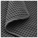 Покрывало IKEA VARELD (ВОРЕЛЬД), Темно-серый, 230x250 см