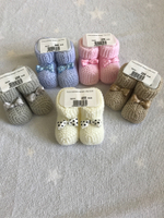 Носки вязаные "Miniper" с бантиком