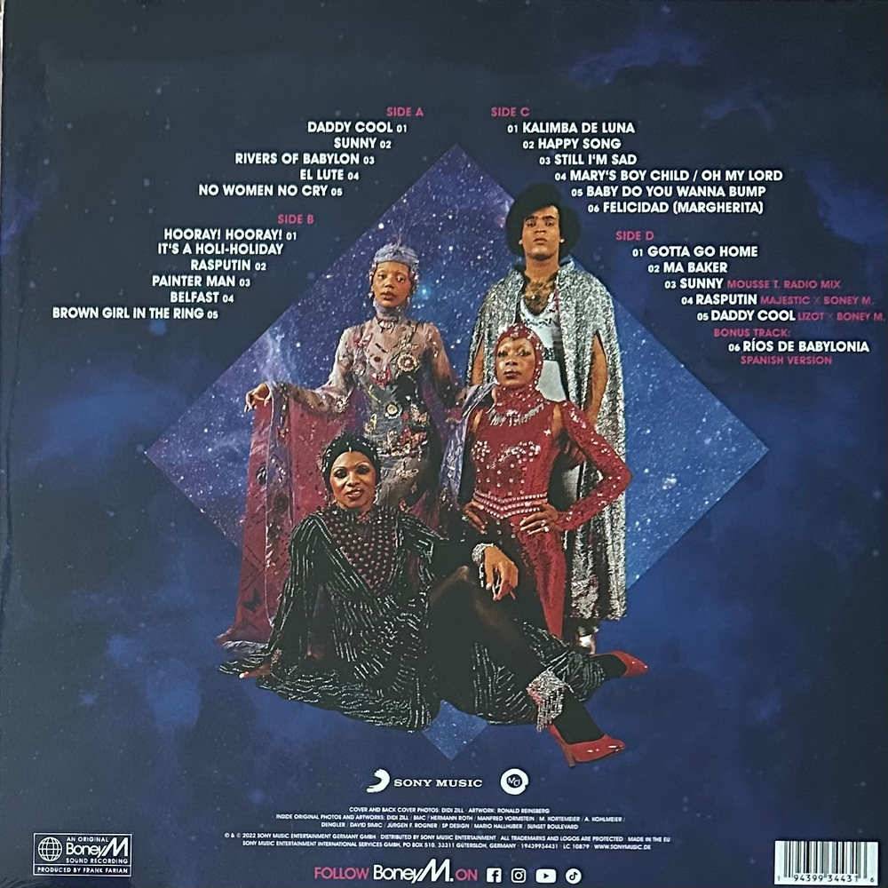 Boney M. ‎– The Magic Of Boney M. 2LP (Европа 2022г.)