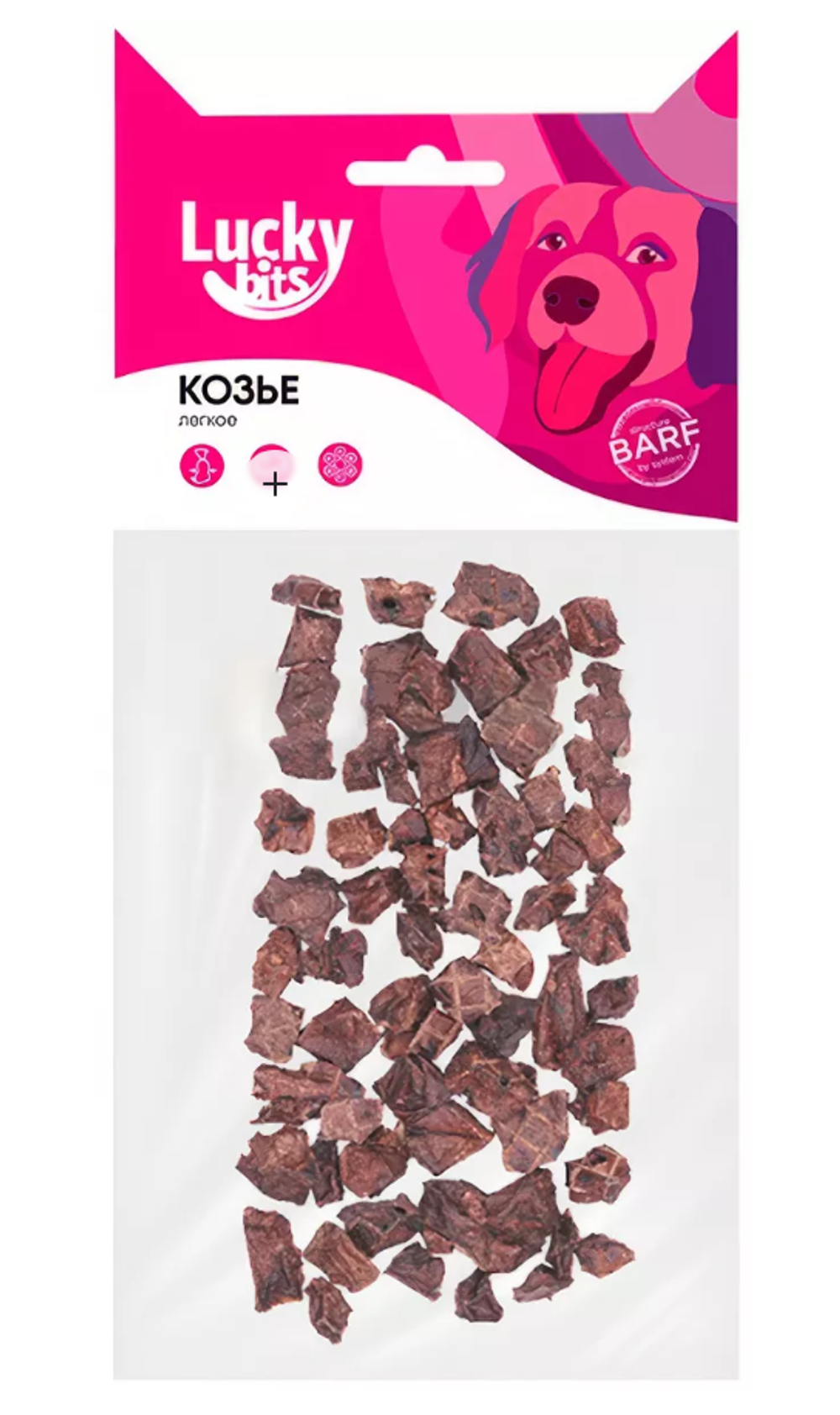 Lucky bits козье легкое, 40 г